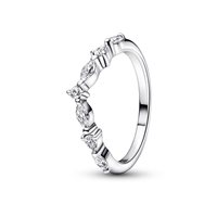 Anello Pandora Donna in Argento Zirconia 192390C01-48 - 192390C01-50